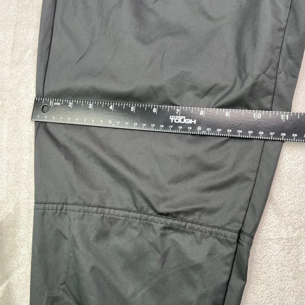 Nike Swoosh Pants Women Small Black Belted Tapered Joggers Athleisure CJ3776-010